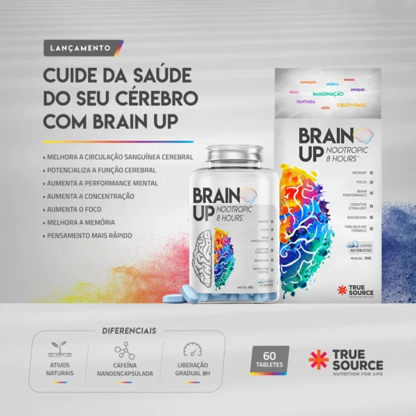 Brain Up - 60 cápsulas - True Source - Image 3