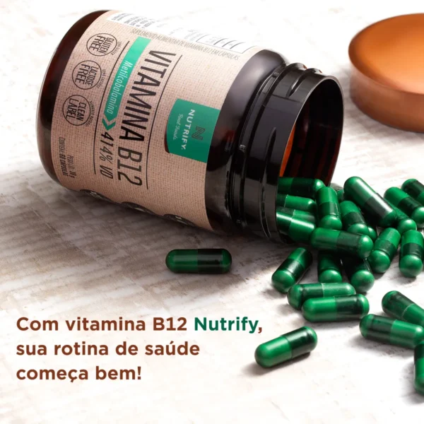 Vitamina B12 - 60 Cápsulas  Nutrify - Image 2