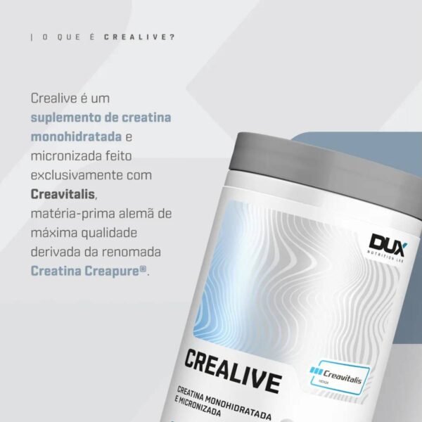 Creatina Crealive (Creavitalis)- 300g - Dux - Image 2