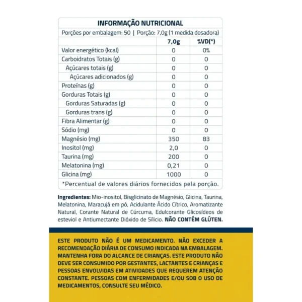 Magnésio+Inositol Relief 3.0 Maracujá -True Source 350g. - Image 4