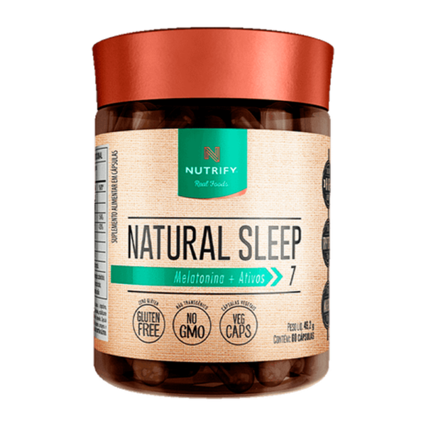 Natural Sleep - 60 cápsulas - Nutrify