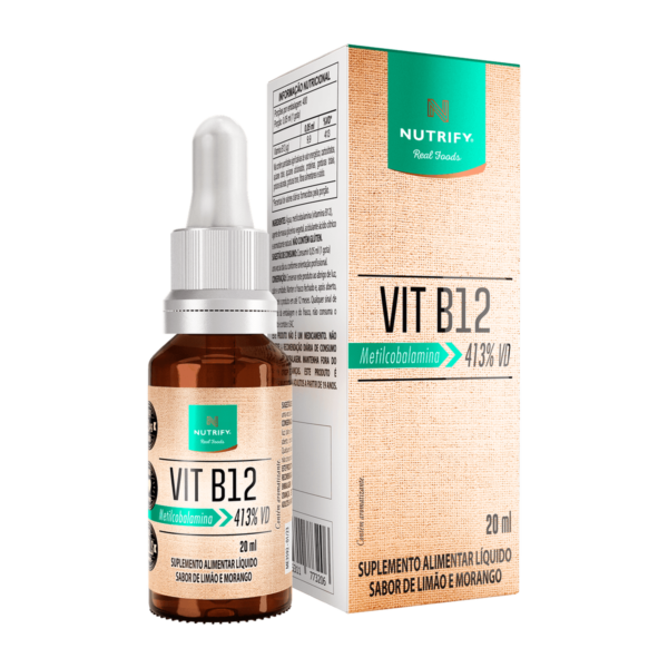 Vitamina B12 gotas 20mL - Nutrify.