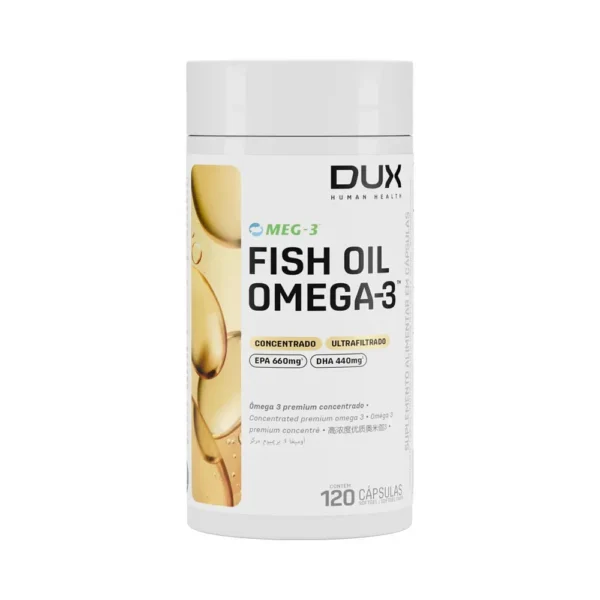 Fish Oil Ômega-3 - 120 cápsulas - Dux Nutrition